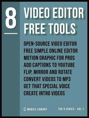 cover image of Video Editor Free Tools 8